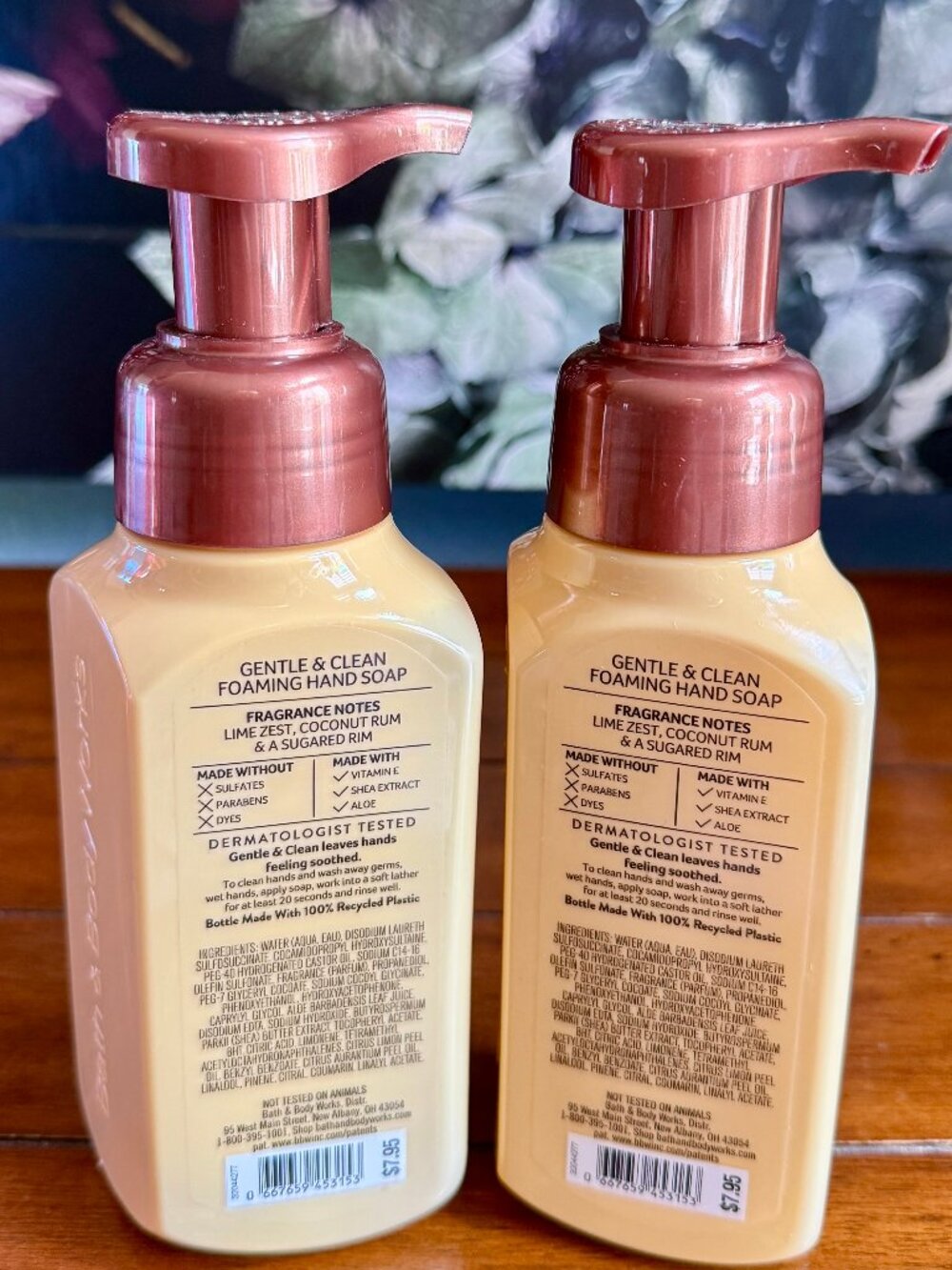 NEW 2-Pc SUNSET CITRUS MARGARITA Foaming Hand Soap Bath & Body Works - Picture 2 of 2